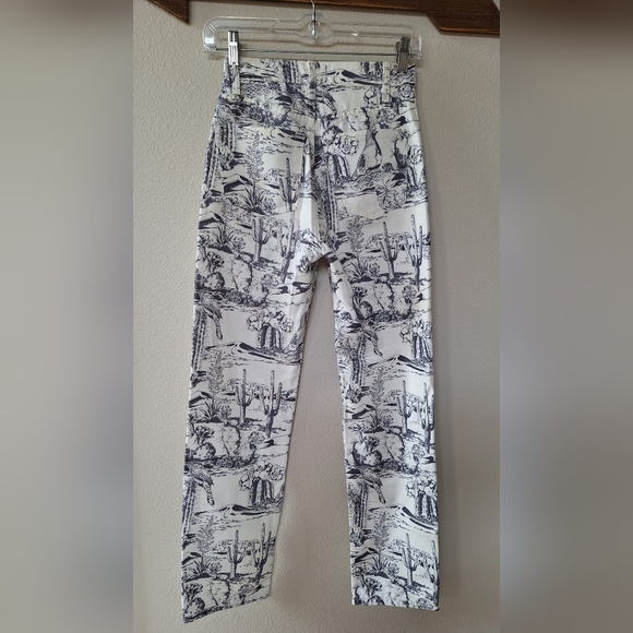 Reformation Oasis High Rise Straight Button/Fly Desert Jeans Womens Size 23 - Picture 8 of 9